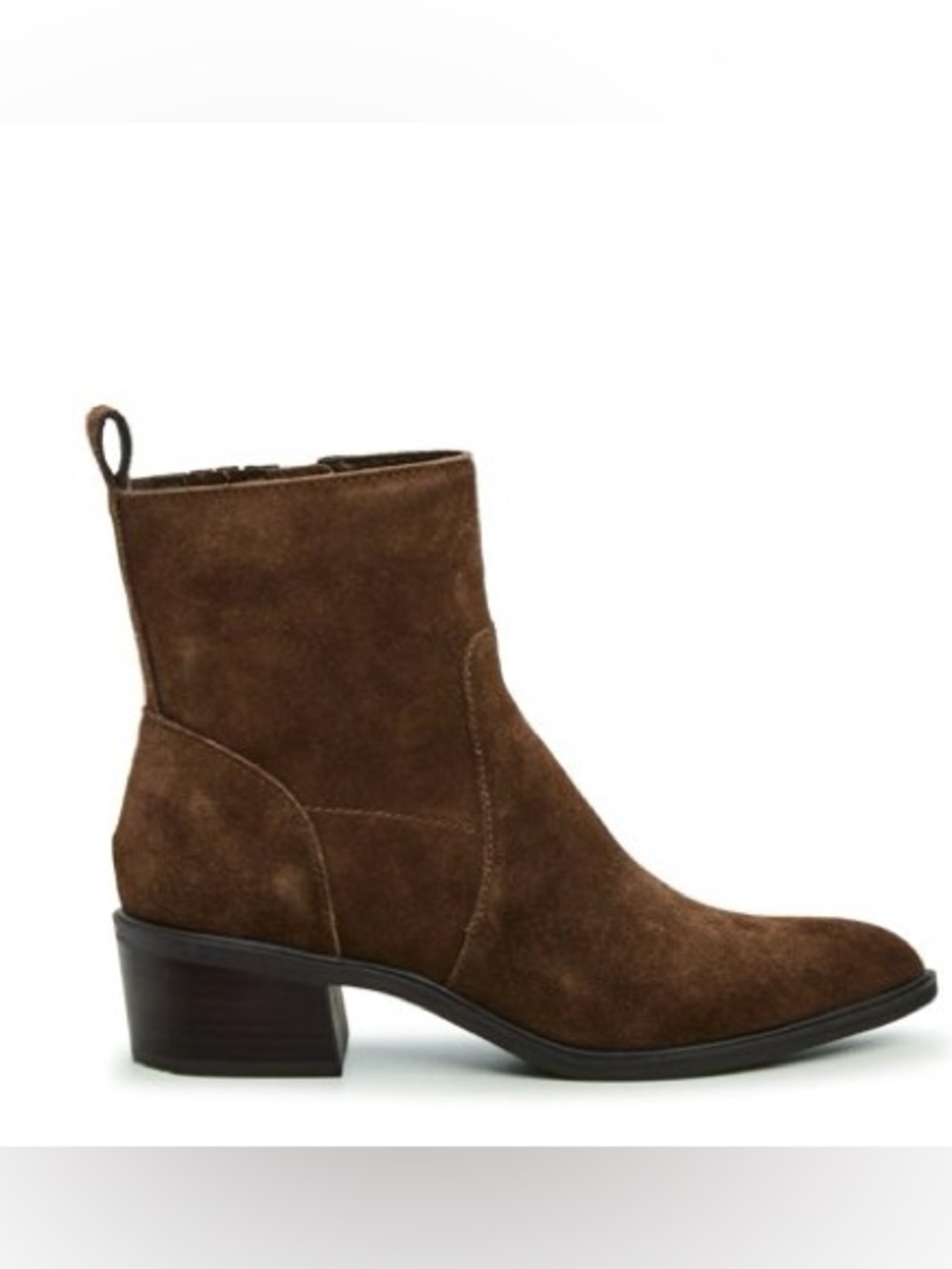 DOLCE VITA BRYSON BOOTIES IN COCOA SUEDE 8 - Picture 8 of 14